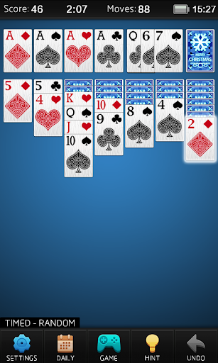 Solitaire screen 6